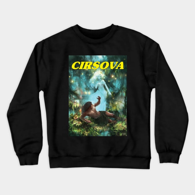 Young Tarzan and the Mysterious She Crewneck Sweatshirt by cirsova